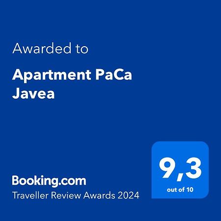Apartment Paca Jávea Eksteriør billede